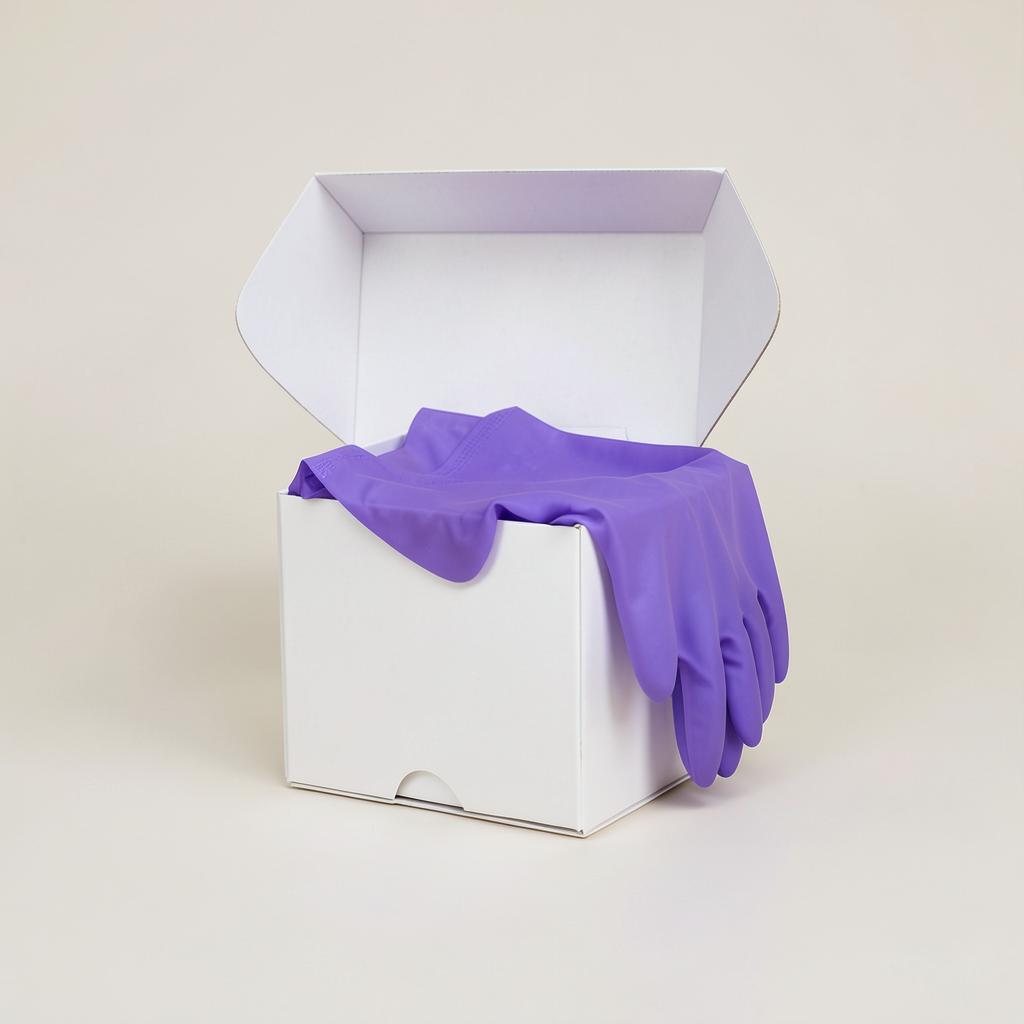 NSE Supply Nitrile Gloves, Medium, Case of 10 boxes