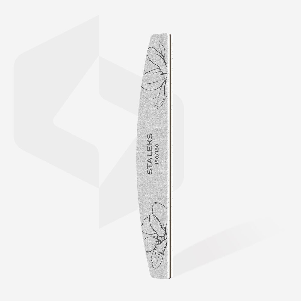 STALEKS PRO STALEKS PRO Crescent Mineral Nail File EXPERT 40 — 150/180 Grit, 25 Count, image 2